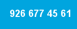 926 677 45 61 926 677 45 61